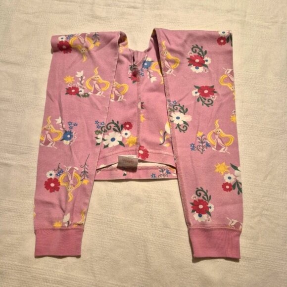 Hanna Andersson girls size 140 or 10 Disney pink pajama set, GUC for fade - Picture 4 of 12